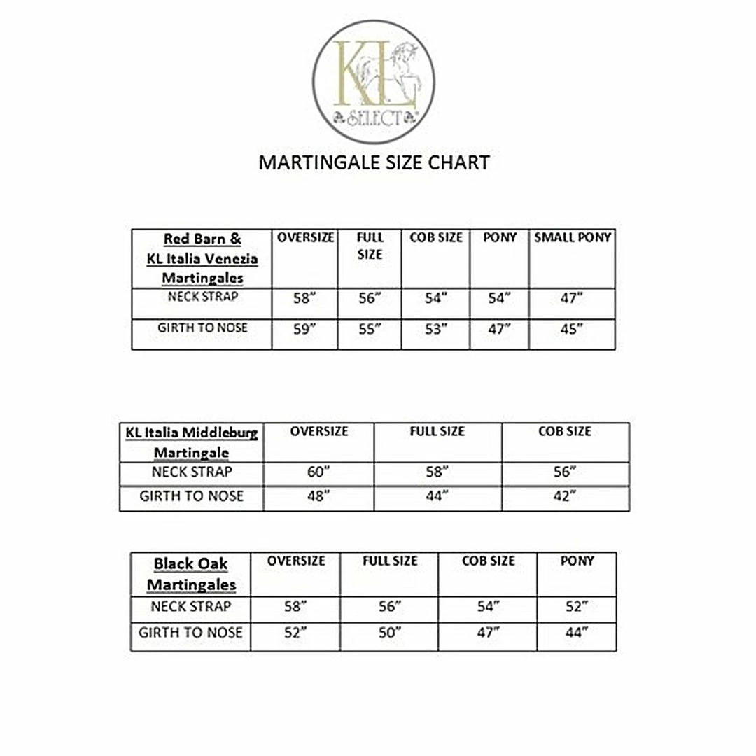 Cheap 🤩 Black Oak By KL Select Round Raised Standing Martingale Martingales, Breastplates, Attachments 🤩 4 Black Oak By KL Select Round Raised Standing Martingale Martingales, Breastplates, Attachments