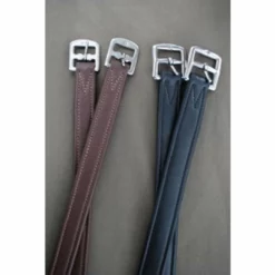 Red Barn By KL Select Calf Lined Stirrup Leathers Saddle Pads & Fittings