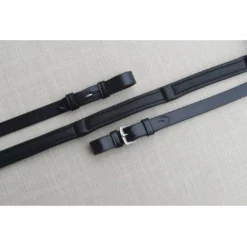 Red Barn By KL Select Calf Lined Dressage Reins