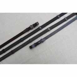 Red Barn By KL Select Monkey Grip Reins