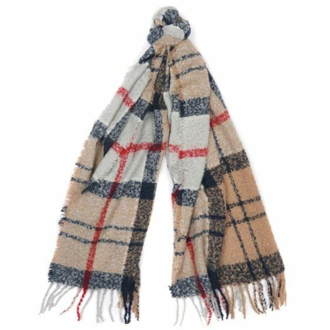 Buy ๐ Barbour Tartan Boucle Scarf โ๏ธ 3 Barbour Tartan Boucle Scarf