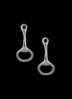 Designs By Loriece Loriece Girls Snaffle Bit Earrings