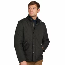 Best Pirce 💯 Equestrian Outerwear Barbour Men's Powell Quilted Jacket 🧨 27 Equestrian Outerwear Barbour Men's Powell Quilted Jacket