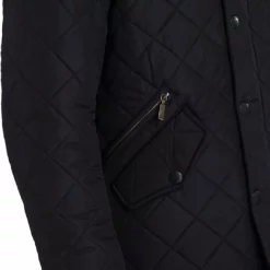 Best Pirce 💯 Equestrian Outerwear Barbour Men's Powell Quilted Jacket 🧨 22 Equestrian Outerwear Barbour Men's Powell Quilted Jacket