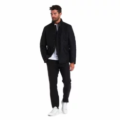 Best Pirce 💯 Equestrian Outerwear Barbour Men's Powell Quilted Jacket 🧨 20 Equestrian Outerwear Barbour Men's Powell Quilted Jacket