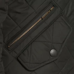 Best Pirce 💯 Equestrian Outerwear Barbour Men's Powell Quilted Jacket 🧨 24 Equestrian Outerwear Barbour Men's Powell Quilted Jacket
