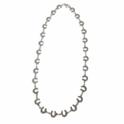 Michel McNabb Rock Horseshoe Necklace Jewelry