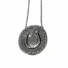 Farm House Tack Jewelry Michel McNabb Round Horseshoe Pendant