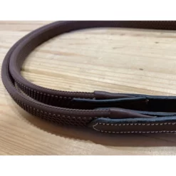 French Equestrian Jump'in 1/2" Rubber Reins - One Collection