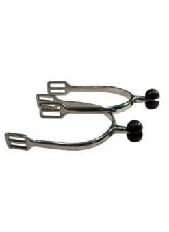 Intrepid Coronet Rubber Soft Touch Ladies Spurs Equestrian Accessories