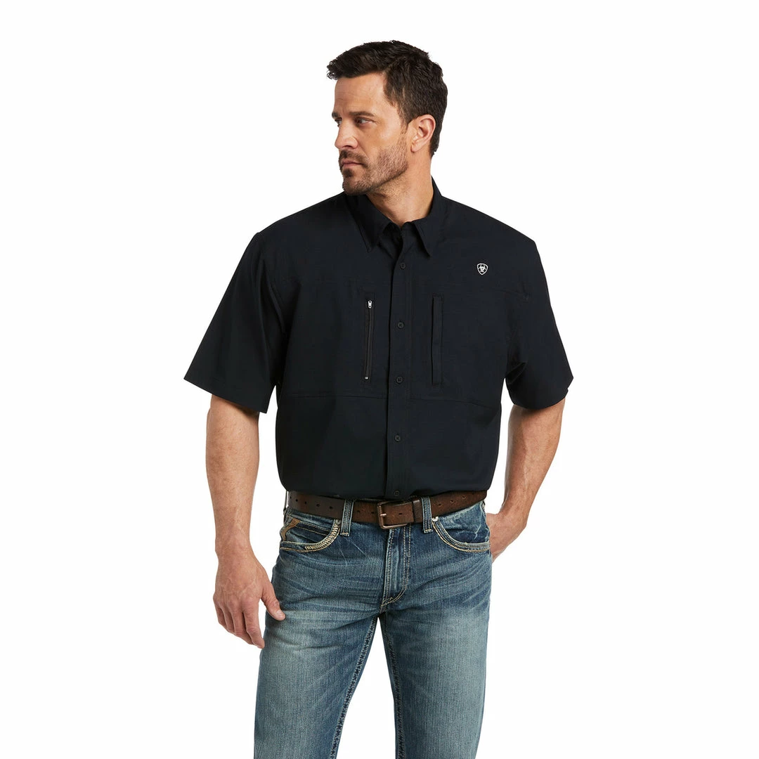 Best deal 💯 Ariat Men's Ventrek Classic Short Sleeve 👚 Shirt Casual Wear 🤩 3 Ariat Men's Ventrek Classic Short Sleeve Shirt Casual Wear
