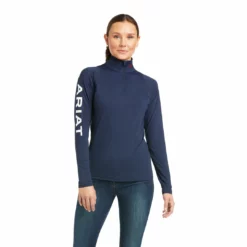 Cheapest 🔥 Ariat 👩 Women's Auburn 1/4 Zip Long Sleeve Baselayer 🧨 22 Ariat Women's Auburn 1/4 Zip Long Sleeve Baselayer