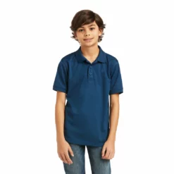 Children's Tops Ariat Boy's Tek Polo