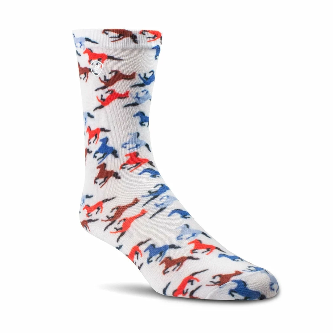 Coupon π Horse π₯Ύ Boots & Wraps Ariat Novelty Crew Sock π₯ 6 Horse Boots & Wraps Ariat Novelty Crew Sock