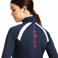 Baselayers Ariat Women's Sunstopper Team 2.0 1/4 Zip Baselayer