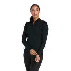 Ariat Women's Ascent 1/4 Zip Long Sleeve Baselayer