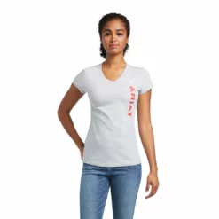 Ariat Women's Vertical Logo Short Sleeve T-Shirt