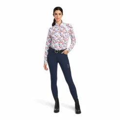 Baselayers Ariat Women's Sunstopper 2.0 1/4 Zip Baselayer Long Sleeve