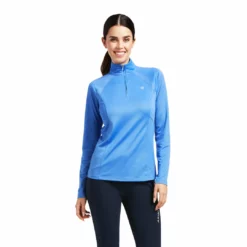 Baselayers Ariat Women's Sunstopper 2.0 1/4 Zip Baselayer Long Sleeve