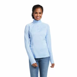 Baselayers Ariat Women's Sunstopper 2.0 1/4 Zip Baselayer Long Sleeve