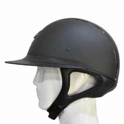 Samshield Custom Miss Shield Matte Black Chrome Black Blazon Crystal Helmet