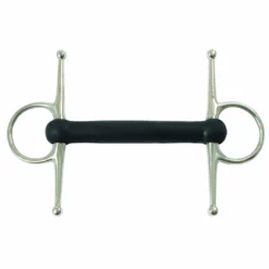 Shires Equestrian Products Shires Flexible Rubber Mouth Full Cheek Bit