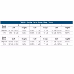 English Riding Supply Ovation Sofia Grip Black Field Boot- Child's