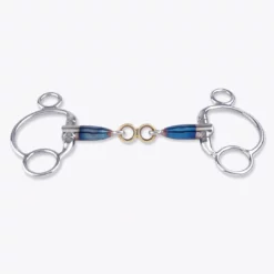 Equine Industries Trust Sweet Iron 2.5 Ring Eggbutt French Link Horse Bits