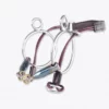 Equine Industries Trust Sweet Iron Curb Gag French Link Horse Bits