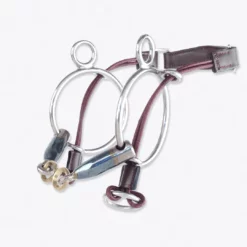 Equine Industries Trust Sweet Iron Curb Gag French Link Horse Bits