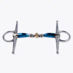 Equine Industries Trust Sweet Iron Full Cheek Brass Ring Horse Bits