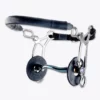 Equine Industries Trust Sweet Iron Hackamore Combination Short Medium Port