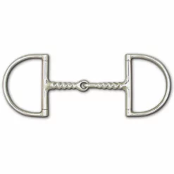 Toklat Originals Horse Bits Toklat Corkscrew Snaffle Dee Bit