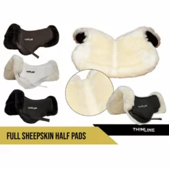 Best deal 🔔 Saddle Pads & Fittings ThinLine Full Sheepskin Trifecta Half Pad ❤️ 16 Saddle Pads & Fittings ThinLine Full Sheepskin Trifecta Half Pad