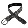 Tailored Sportsman Grey Leopard Belt Equestrian Accessories