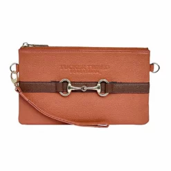 Tucker Tweed Equestrian Wellington Wristlet