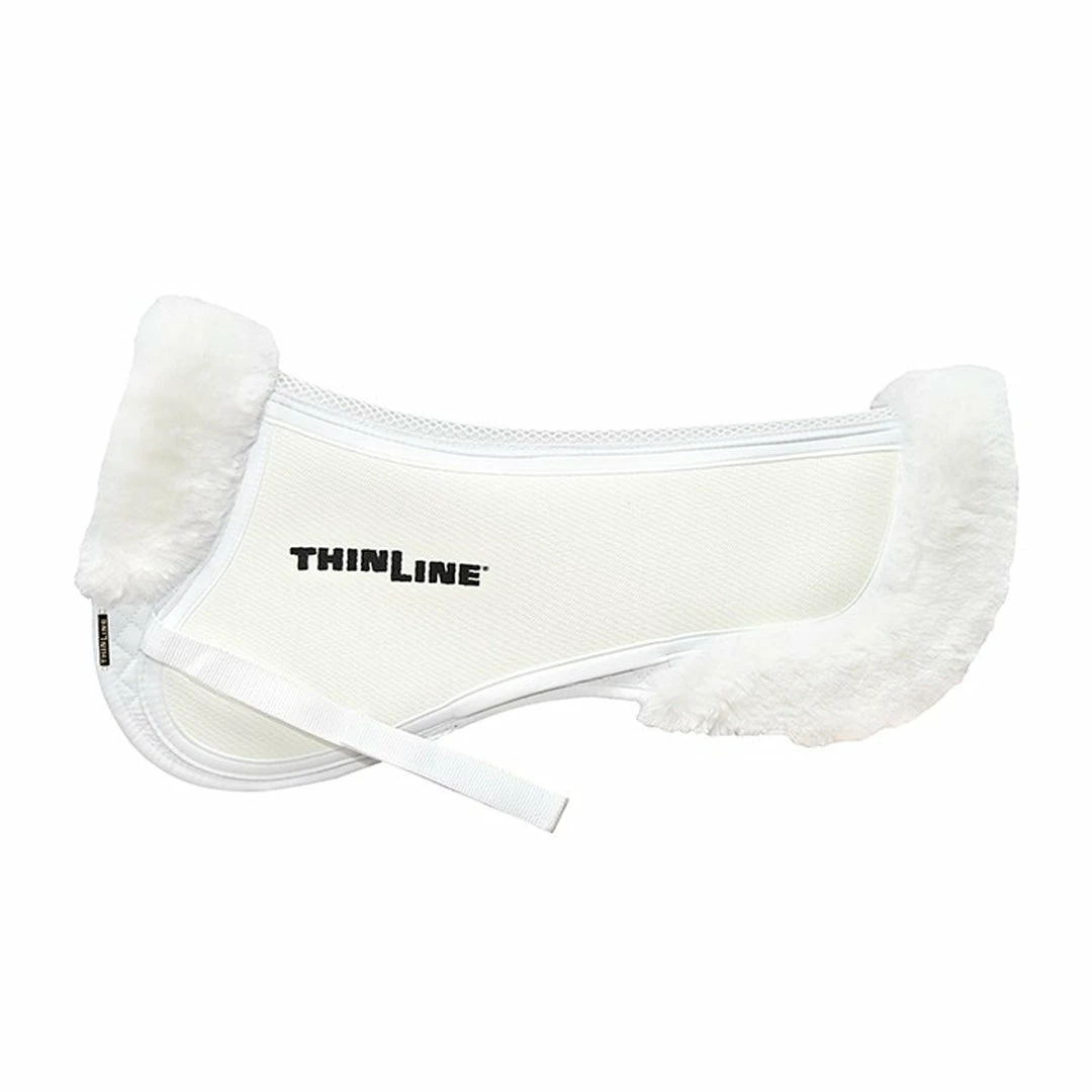 Promo π ThinLine Trifecta Half Pad With Sheepskin Rolls Saddle Pads & Fittings π 4 ThinLine Trifecta Half Pad With Sheepskin Rolls Saddle Pads & Fittings