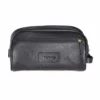 Barbour Leather Wash Bag