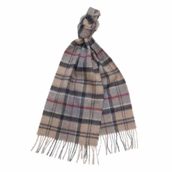 Barbour Merino Cashmere Tartan Scarf Equestrian Outerwear