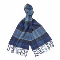 Barbour Merino Cashmere Tartan Scarf Equestrian Outerwear