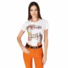 Discount ✔️ Casual Wear Vestrum 👩 Women's Bruges T-Shirt With Equestrian Print 🎉 2 Casual Wear Vestrum Women's Bruges T-Shirt With Equestrian Print