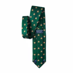 Wild Attire Inc. Stone Cold Fox Green Silk Tie Equestrian Accessories