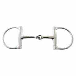 Weatherbeeta Horse Bits Korsteel Stainless Steel Jointed Dee Ring Snaffle Bit