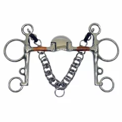 English Riding Supply Metalab Magic Pelham Correction Mouth Bit