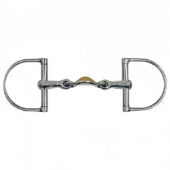 English Riding Supply Metalab Magic Copper Moon Dee Ring Bit Horse Bits