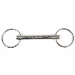 Jacks Mfg Hollow Pipe Mouth Loose Ring Snaffle Bit Horse Bits
