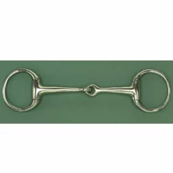 English Riding Supply AlBaCon German Silver Dressage Eggbutt Bradoon 15mm Mouth