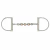 English Riding Supply Horse Bits Metalab Magic Rotating Copper Ball Dee Ring Bit