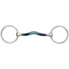 Shires Equestrian Products Horse Bits Shires Blue Alloy Mullen Mouth Loose Ring Bit