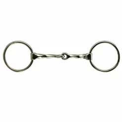 Intrepid Coronet Slow Twist Loose Ring Snaffle Bit Horse Bits